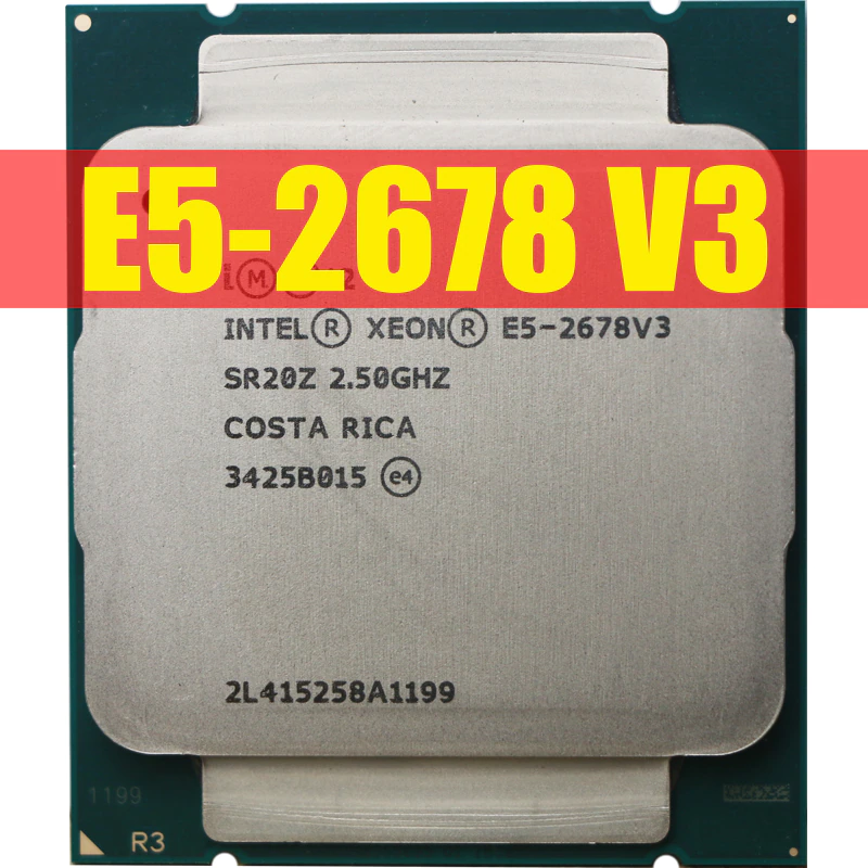 Intel Xeon E5 2678 V3