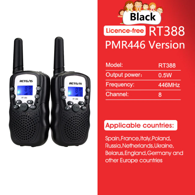 RETEVIS RT388 рация для детей