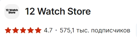 12 Watch Store