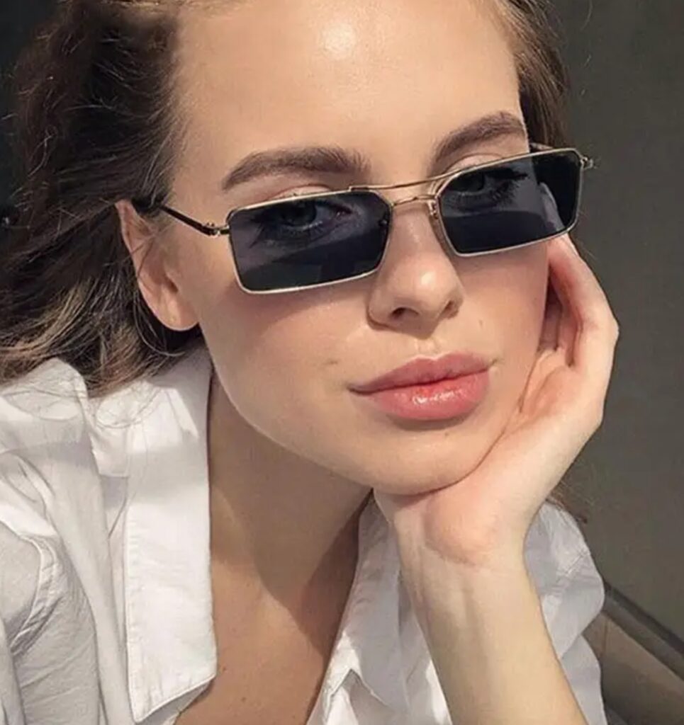 Металлические солнцезащитные очки